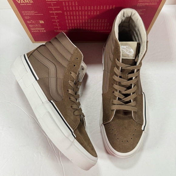 Vans Sk8-Hi Rearrange Tonal Kangaroo High Top Sneaker Men Size 8.5 Women Size 10 - Picture 1 of 12
